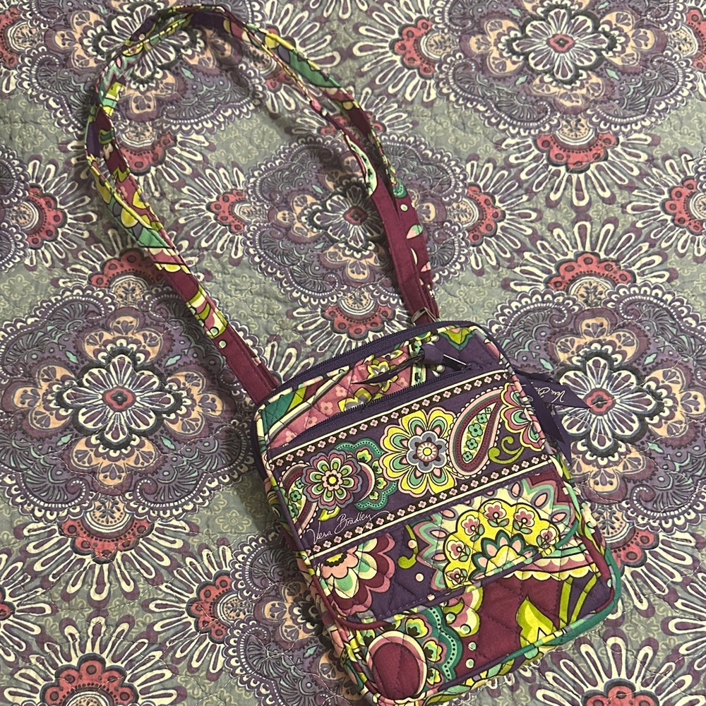 Vera Bradley Floral Patterned Crossbody Bag